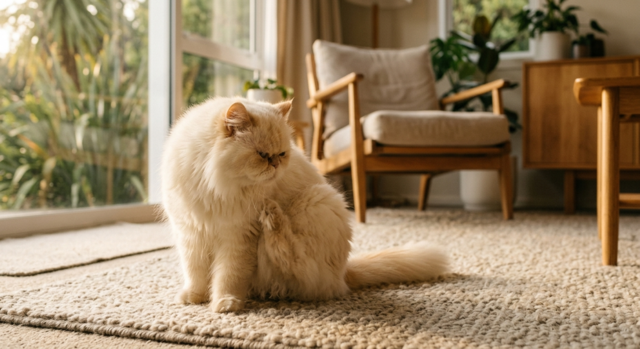 Why Is My Persian Cat Scratching So Much? NZ Guide