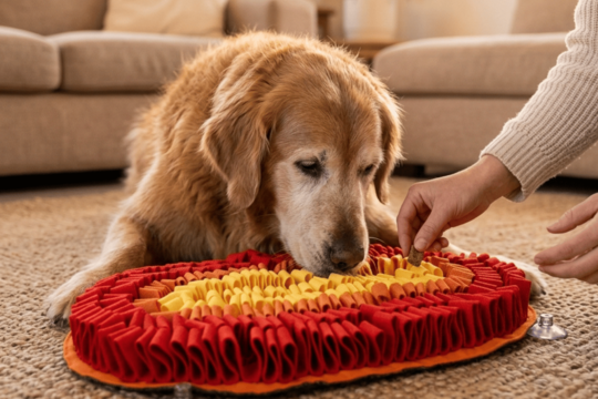 Brain Games and Enrichment for Senior Dogs: Keeping Their Mind Sharp