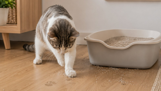 How to Stop Cat Litter Tracking Through Your Home