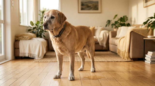 Why Your Senior Dog Keeps Having Accidents Inside