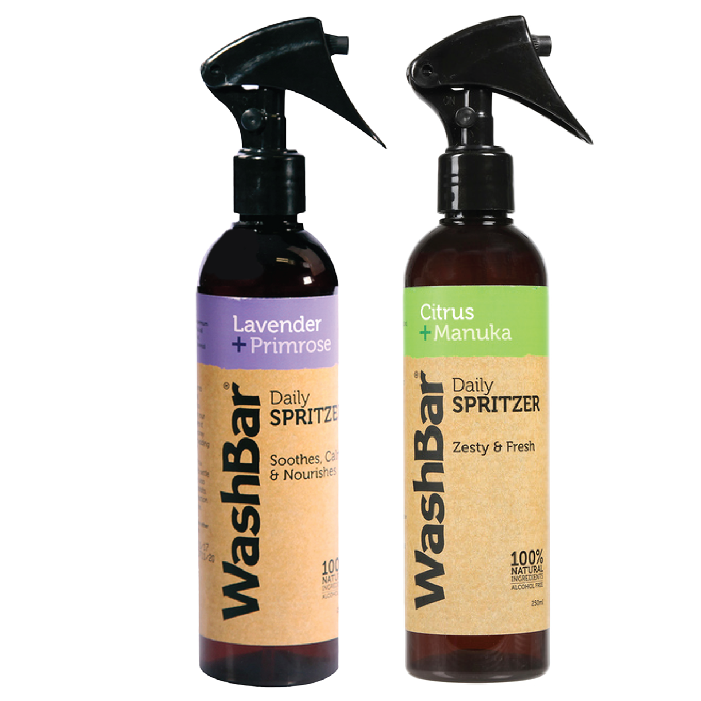 WashBar Natural Daily Spritzers