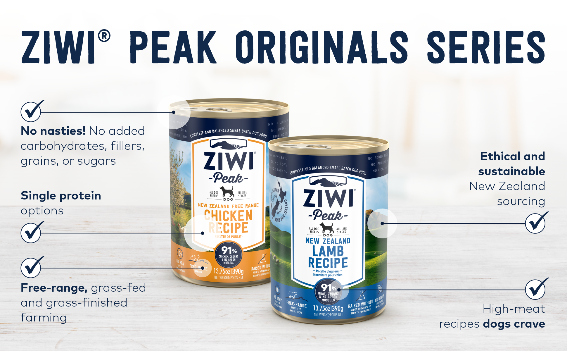 Ziwi Peak Originals Series