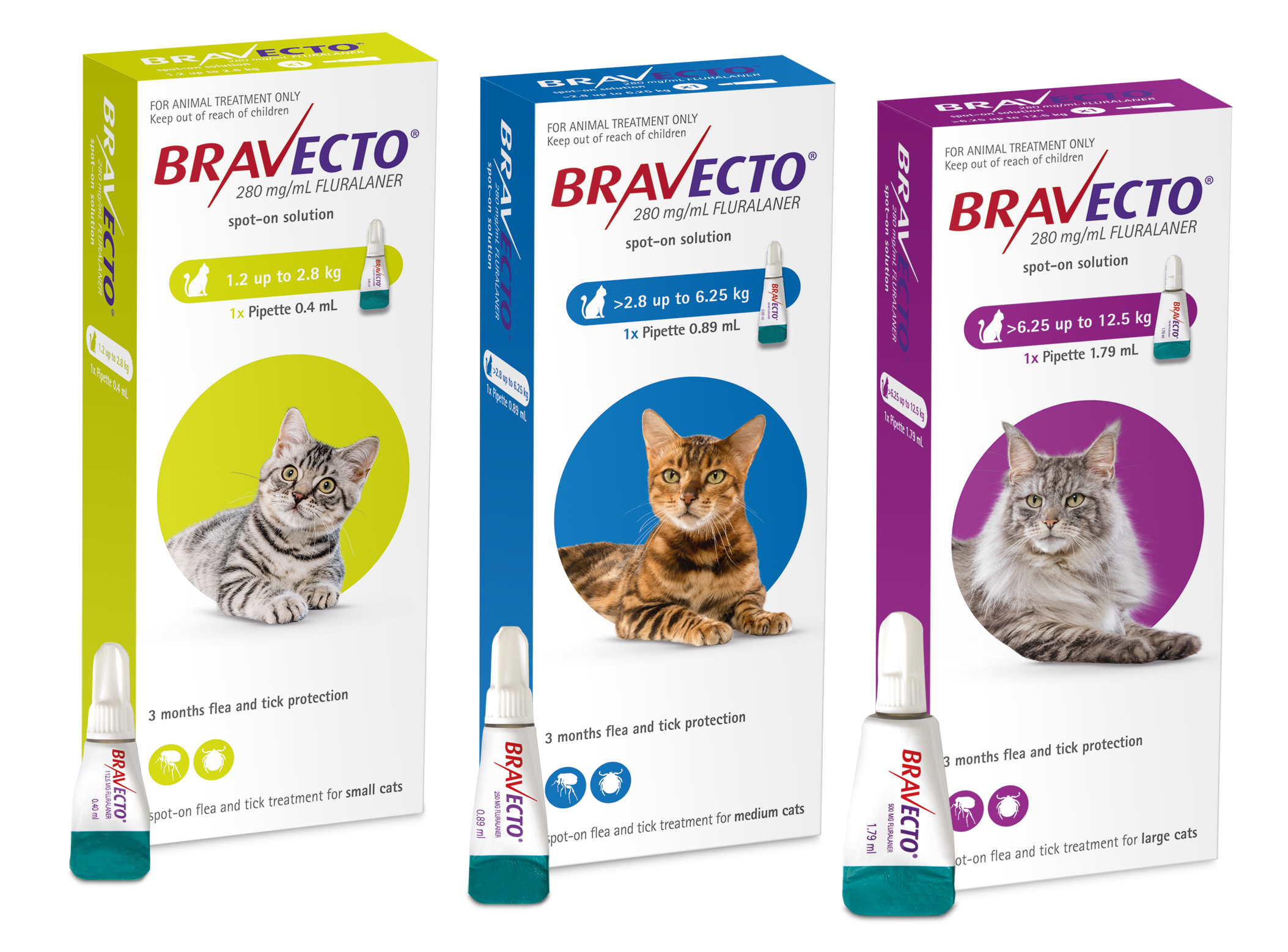 Bravecto Spot on for Cats
