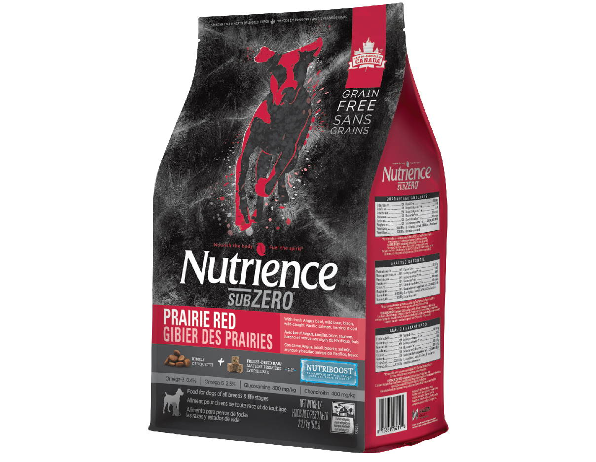 Nutrience Sub Zero Prairie Red Dry Dog Food