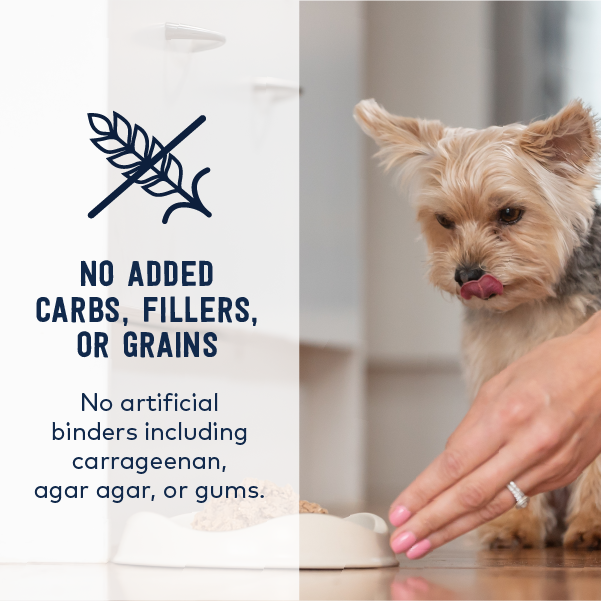 No Added Carbs, Fillers or Grains