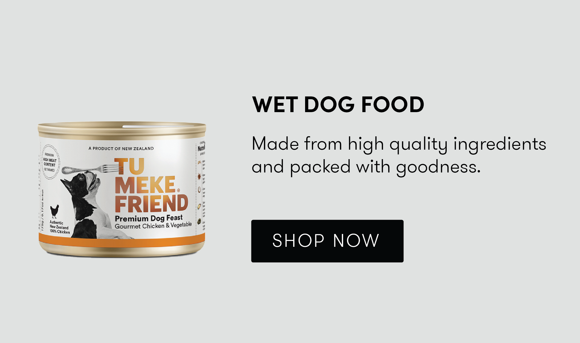 Shop Tu Meke Wet Dog Food