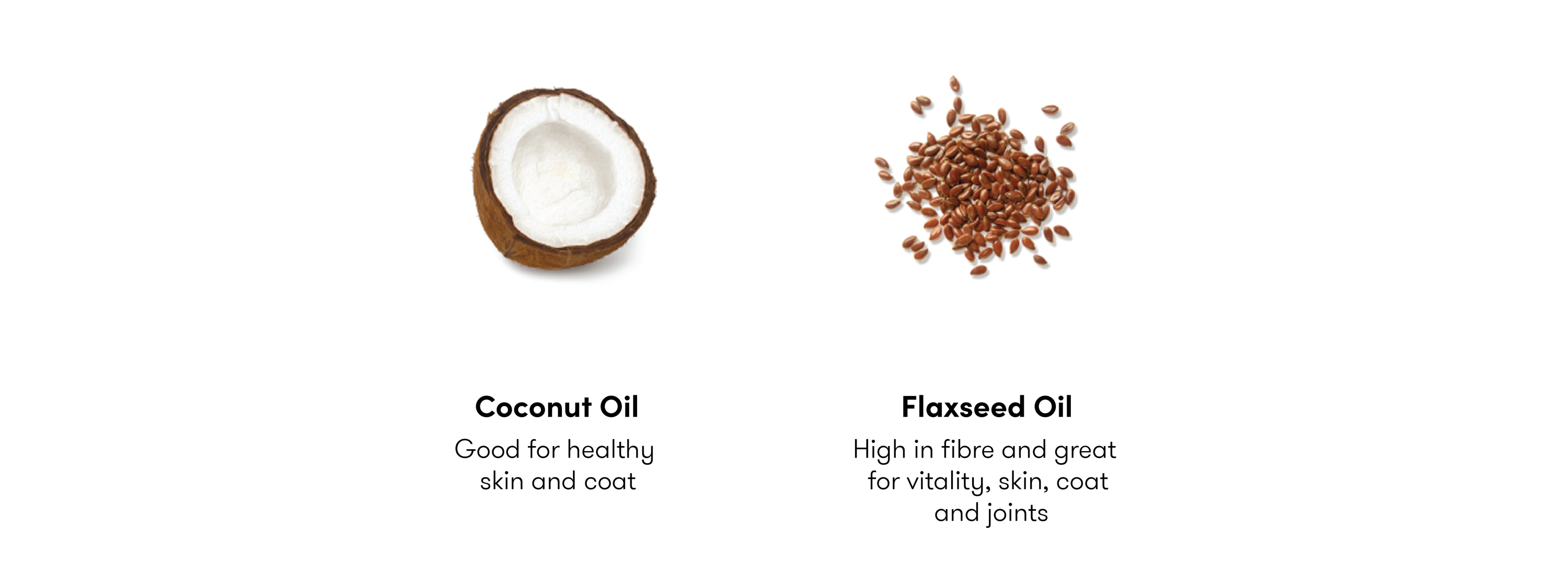 Coconut Oil & Flaxseed Oil