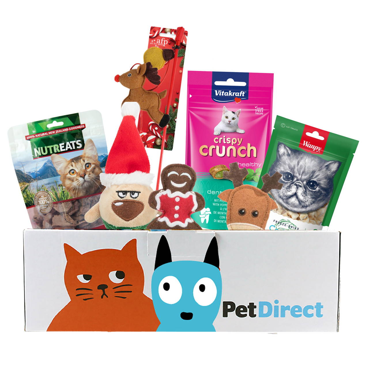 Festive Goody Box for Cats
