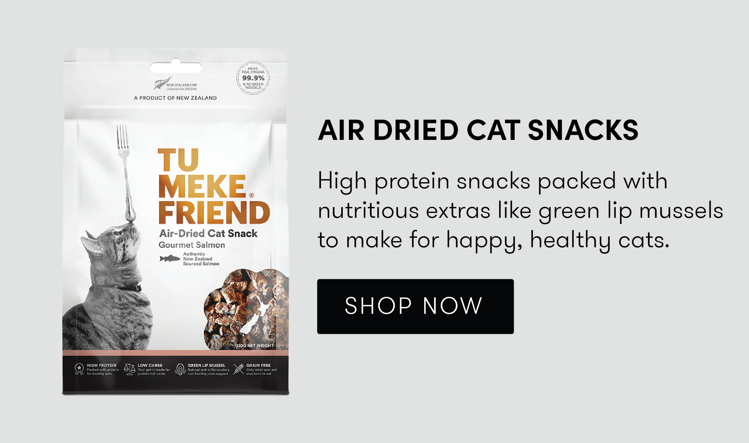 Shop Tu Meke Air Dried Cat Snacks