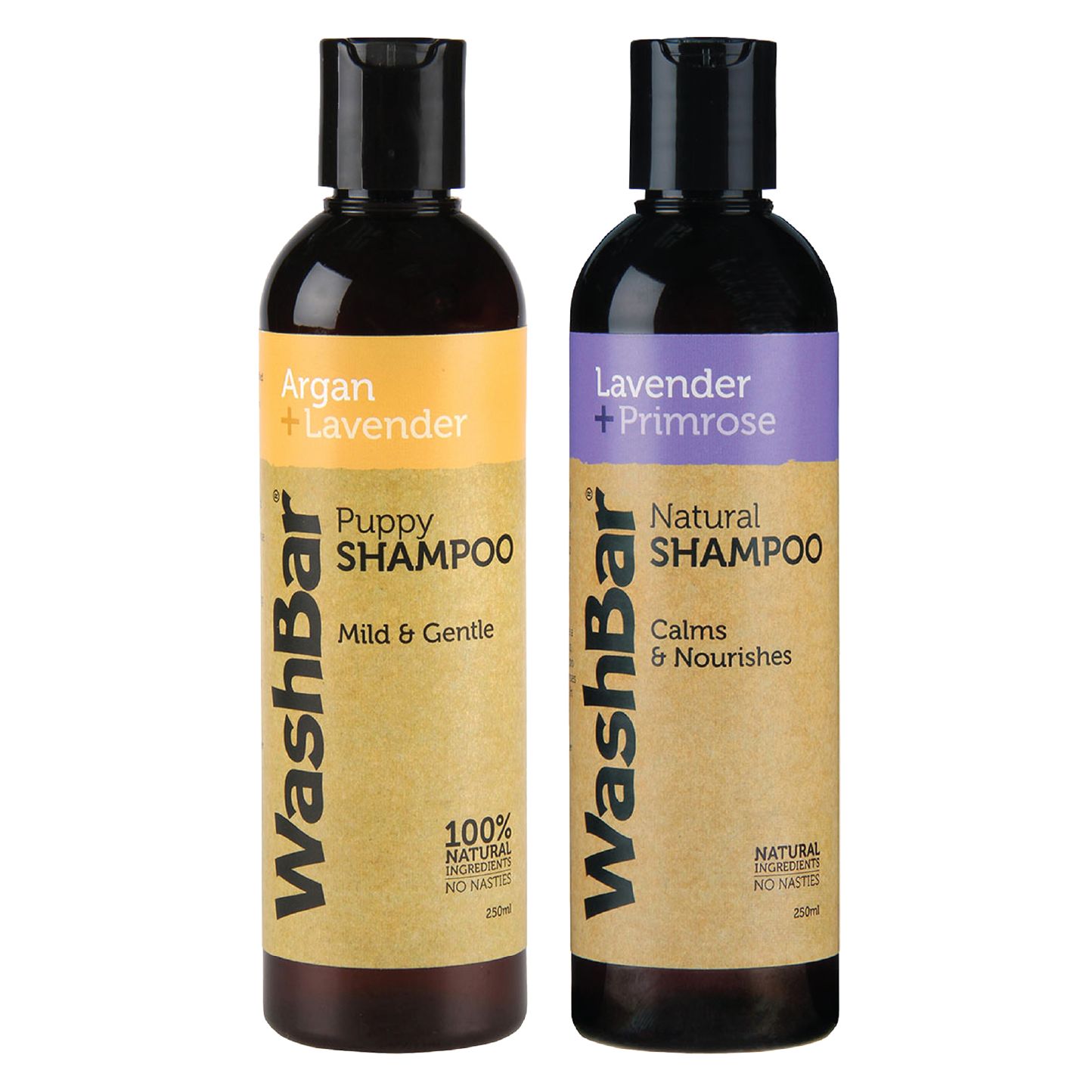 WashBar Natural Shampoo Range